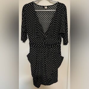 Black and White Polka Dot Dress